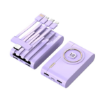 Cargador Portátil Kawaii 10000mah Power Bank Con Cable Usb - Imagen 5