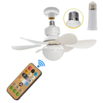 Foco Ventilador LED 30W E27 6 Aspas con Control Remoto - Imagen 2