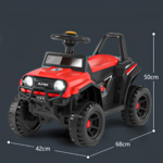 Carro Eléctrico para Niños Recargable con Luces y Música LED - Imagen 10