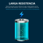 Altavoz Doble Bocina Bluetooth Portátil Led Luces Rgb - Imagen 10