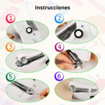 Mini Máquina De Coser Portátil De Mano Con Bobina Incluida - Imagen 4