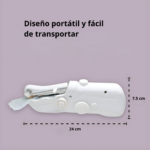 Mini Máquina De Coser Portátil De Mano Con Bobina Incluida - Imagen 5