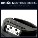 Altavoz Doble Bocina Bluetooth Portátil Led Luces Rgb - Imagen 5