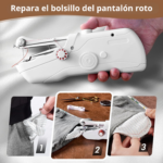 Mini Máquina De Coser Portátil De Mano Con Bobina Incluida - Imagen 9
