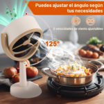 Campana Extractora Portátil Recargable 2 Velocidades - Imagen 3