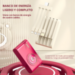 Cargador Portátil Kawaii 10000mah Power Bank Con Cable Usb - Imagen 7