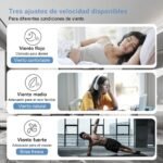 Foco Ventilador LED 30W E27 6 Aspas con Control Remoto - Imagen 5
