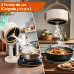 Campana Extractora Portátil Recargable 2 Velocidades - Imagen 5