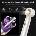 Secadora De Cabello 3 En 1 Cepillo Alisador Y Rizador Iónico - Imagen 5