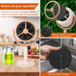 Campana Extractora Portátil Recargable 2 Velocidades - Imagen 6