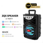 Altavoz Inalámbrico Portátil Para Karaoke Con Micrófono Led - Imagen 8