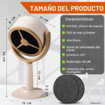 Campana Extractora Portátil Recargable 2 Velocidades - Imagen 8