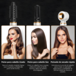 Secadora De Cabello 3 En 1 Cepillo Alisador Y Rizador Iónico - Imagen 6